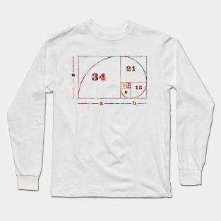 Fibonacci spiral Long Sleeve T-Shirt